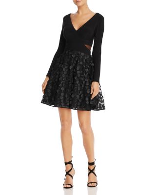 bloomingdales fit and flare dresses