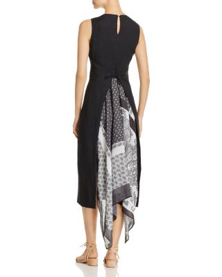 Weekend Max Mara Blasone Scarf-Back Detail Linen Midi Dress |  Bloomingdale's Women
