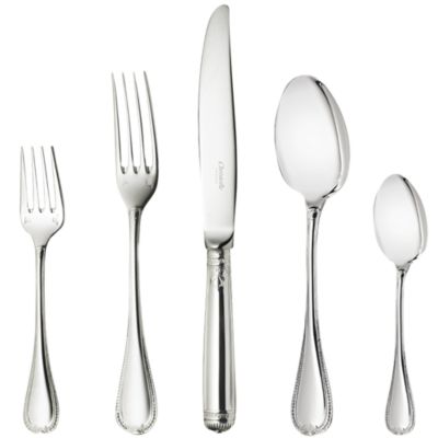 Christofle - Malmaison Silverplate 5-Piece Place Setting