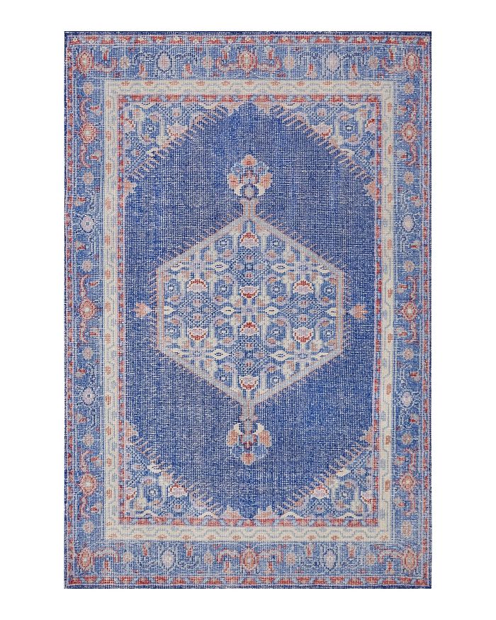 Surya Zahra Area Rug, 3'6 X 5'6 In Blue/red/camel