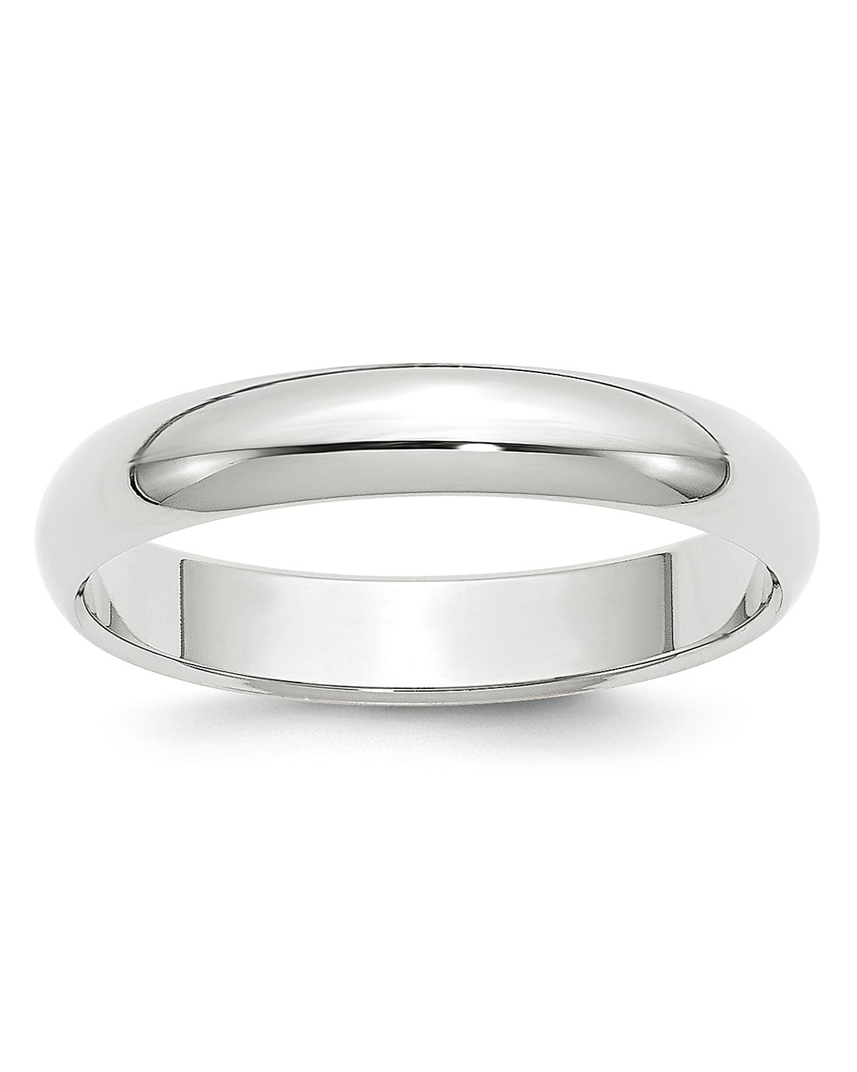 Bloomingdale's Fine Collection Men's 4mm Half Round Band Ring