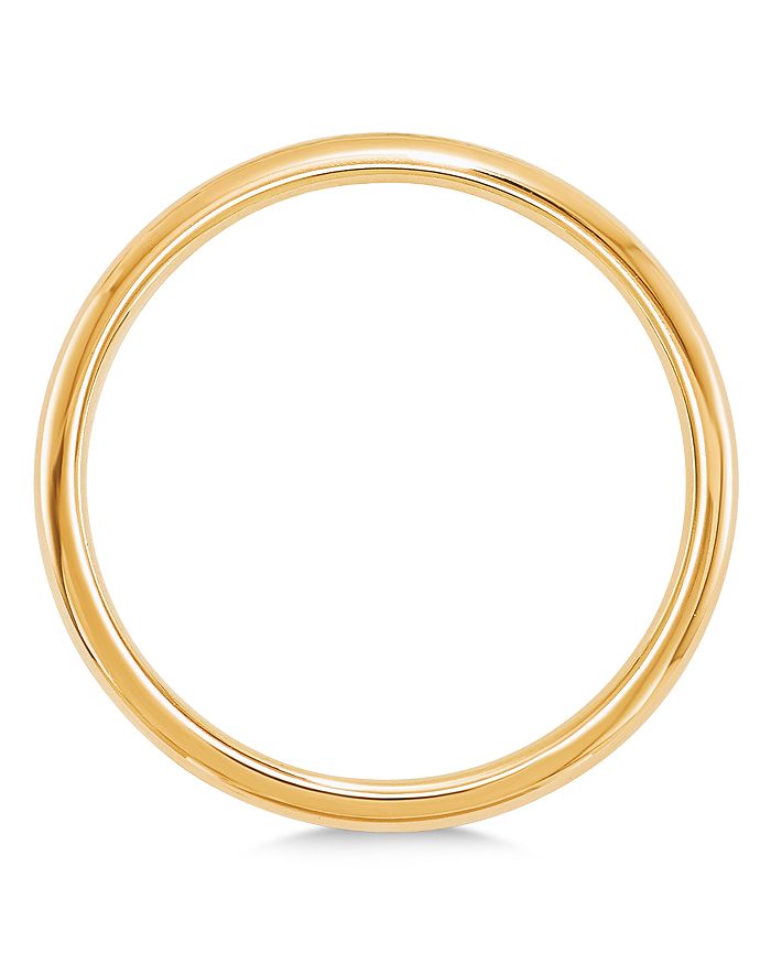Shop Bloomingdale's Men's 2mm Comfort Fit Band Ring In 14k Yellow Gold - 100% Exclusive