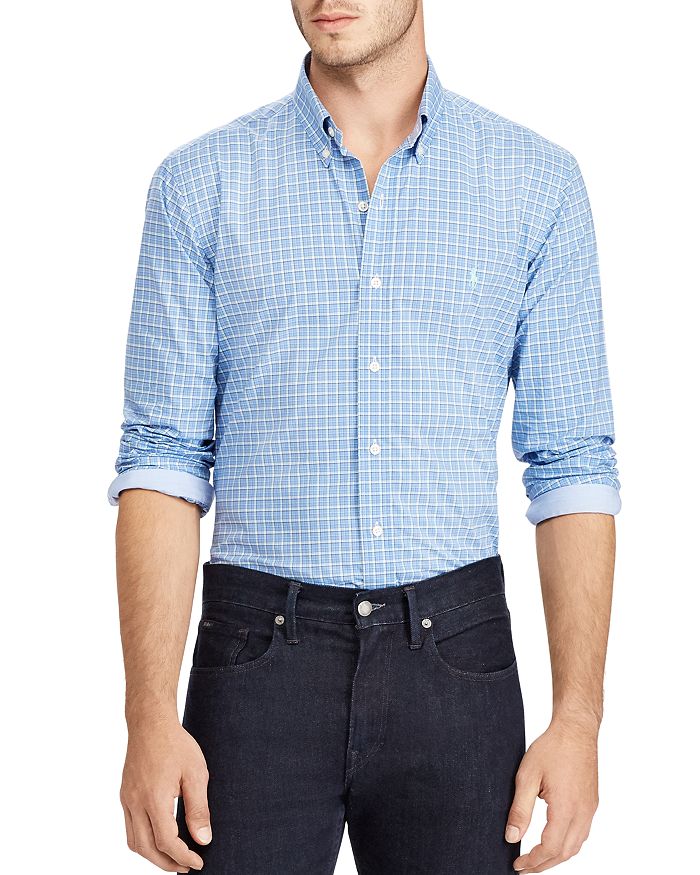 Polo Ralph Lauren Gingham Standard Fit Button-Down Shirt | Bloomingdale's
