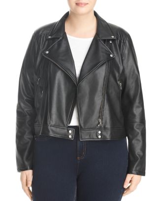 Lyssé Plus Jones Faux Leather Moto Jacket | Bloomingdale's