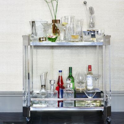 Waterford Lismore Diamond Ice Bucket with Tongs