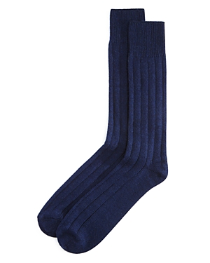 The Men's Store at Bloomingdales Ribbed Cashmere Socks - 100% Exclusive