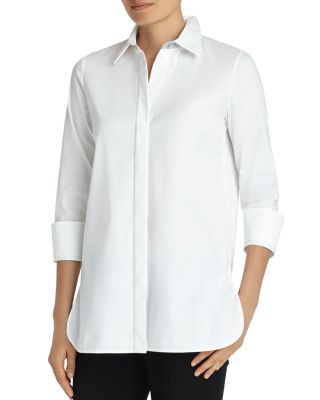 Lafayette 148 New York - Augusta Collar-Detail Shirt