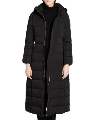Calvin Klein Hooded Maxi Down Coat | Bloomingdale's