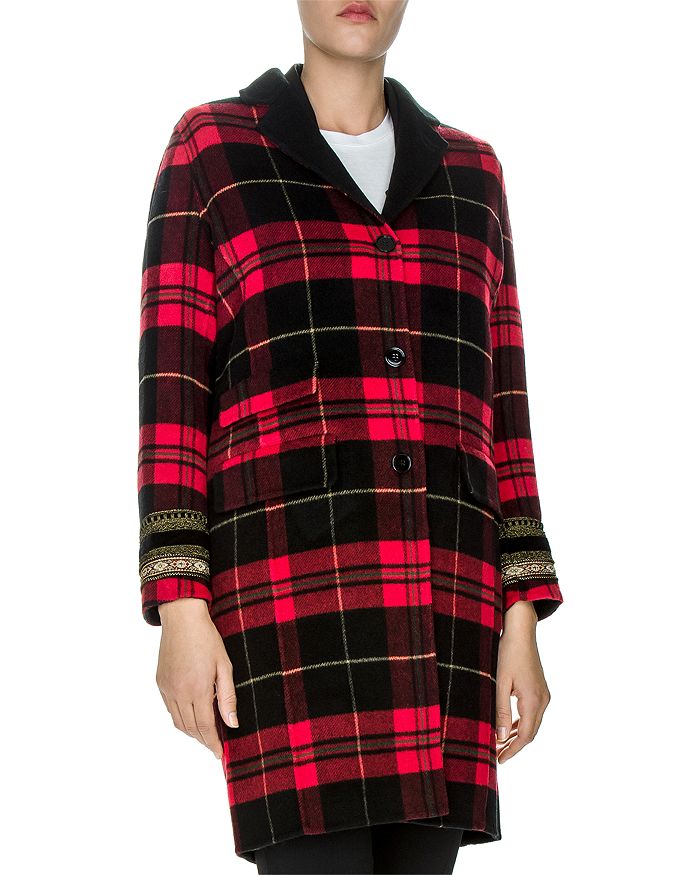 Sam crosby plaid coat best sale