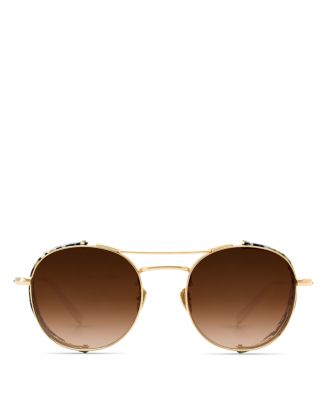 KREWE Blinker Sunglasses Designed in New Orleans VGUC Krewe COLEMAN BLINKER Sunglasses - Venezia 18K Amber  main image 3