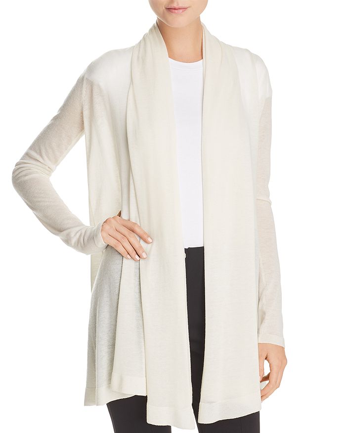 Theory Open Front Cashmere Cardigan Bloomingdale s