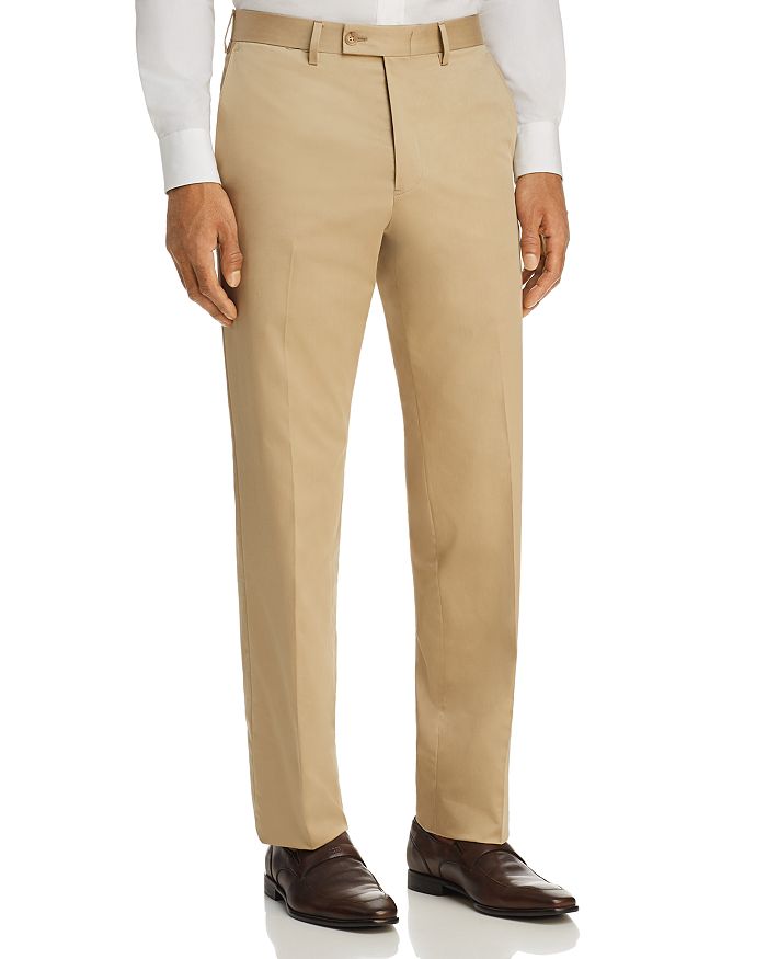 The Men S Store At Bloomingdale S Regular Fit Stretch Dress Pants