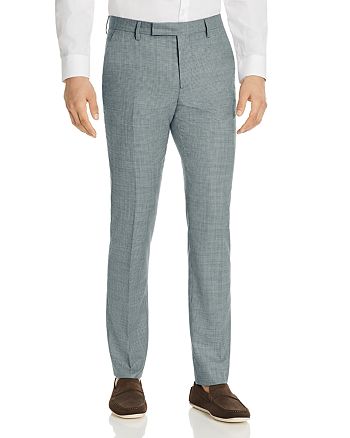 Paul Smith Micro Check Slim Fit Suit Pants | Bloomingdale's