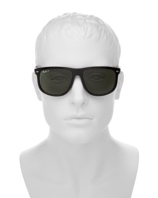  Polarized Boyfriend Square Sunglasses, 60mm