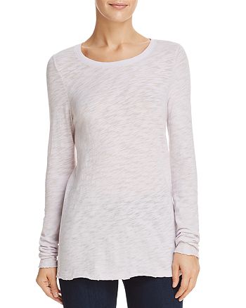 ATM Anthony Thomas Melillo Destroyed Long-Sleeve Tee | Bloomingdale's