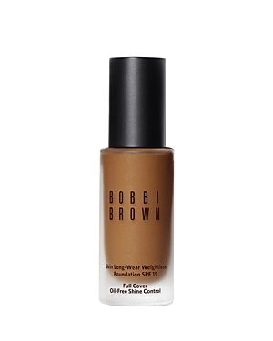 Bobbi Brown Skin Long-wear Weightless Foundation Spf 15 In Golden Almond W088 (dark Brown With Golden Undertones)