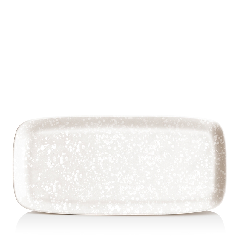 L'objet Alchimie Medium Rectangular Patter In White