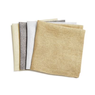 La Classica Metallic Napkins, Set of 4