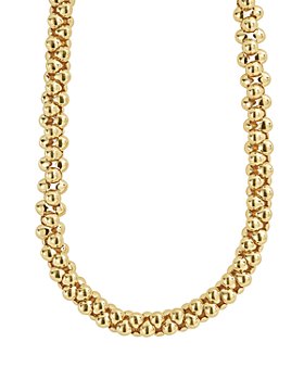 LAGOS - Caviar Gold Collection 18K Gold Beaded Necklace, 18"
