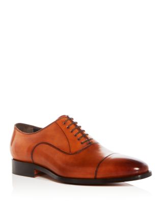 Knoll Leather Cap Toe Oxfords 