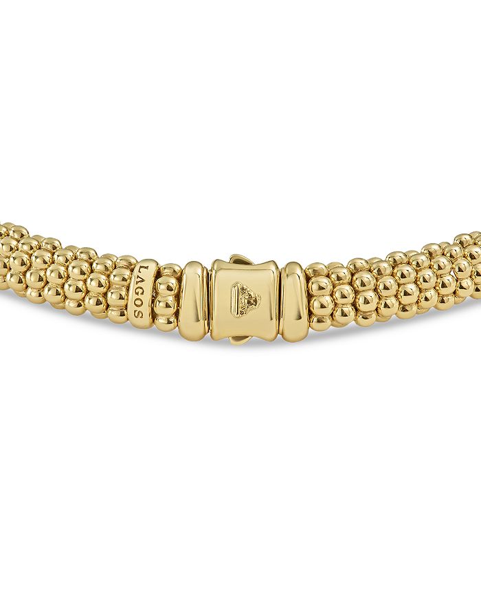 Lagos Caviar Gold Collection 18k Gold Rope Necklace, 16 In Gold