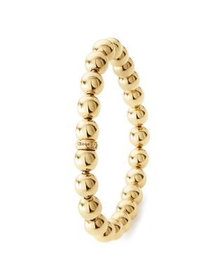 Caviar Gold Collection 18K Gold Beaded Bracelet, 8mm