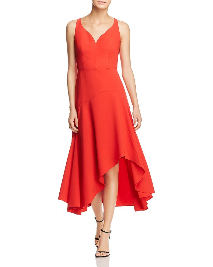 Tahari asymmetrical dress hotsell