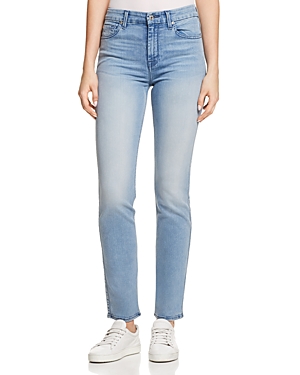7 FOR ALL MANKIND HIGH WAIST SKINNY JEANS IN B(AIR) MIRAGE,AU0211008