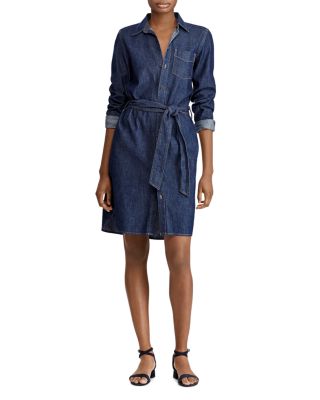 ralph lauren denim shirtdress