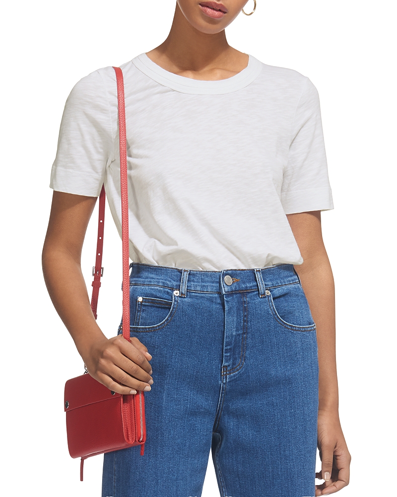 WHISTLES ROSA DOUBLE TRIMMED TEE 26891