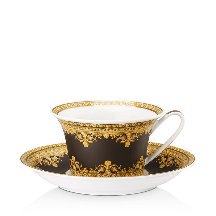 VERSACE BY ROSENTHAL TEA CUP & SAUCER,19325-403653-14640