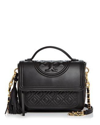 Tory Burch Fleming Leather Satchel | Bloomingdale's