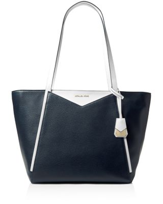 michael kors whitney large leather tote