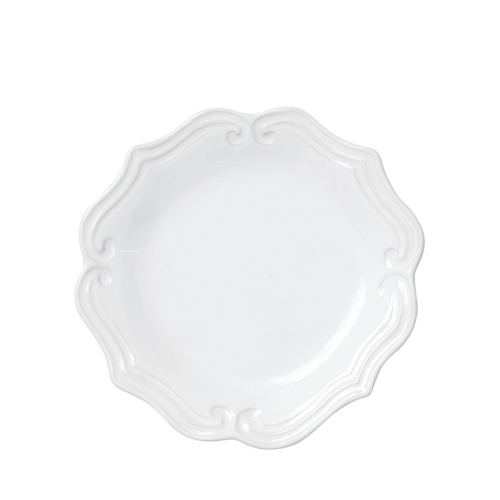 Shop Vietri Incanto Baroque Stoneware Salad Plate In White