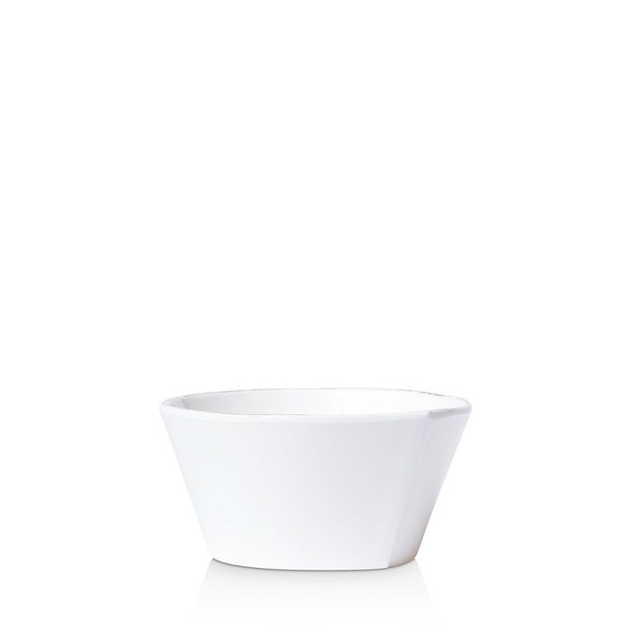 Shop Vietri Melamine Lastra Stacking Cereal Bowl In White