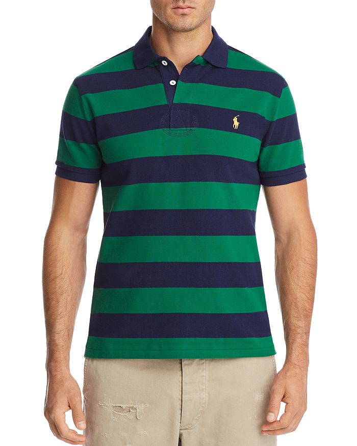 Polo Ralph Lauren Rugby Striped Polo Shirt - 100% Exclusive ...