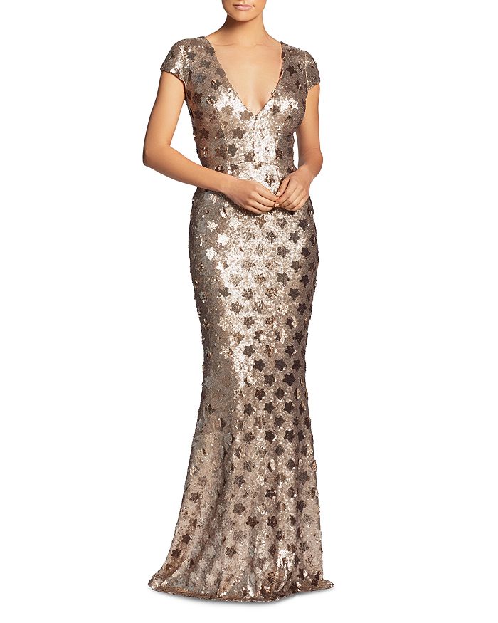 Dress the Population Lina Star Sequin Mermaid Gown 100 Exclusive