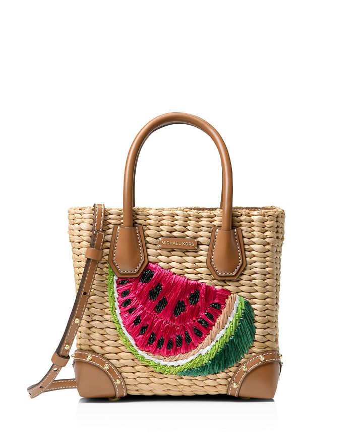 MICHAEL Michael Kors Malibu Medium Woven Messenger Bloomingdale s