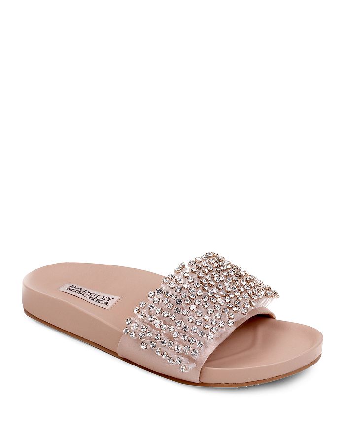 Badgley top mischka slides