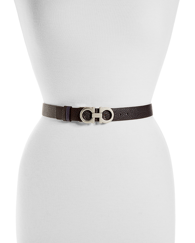 Salvatore Ferragamo Women's Reversible Leather Belt