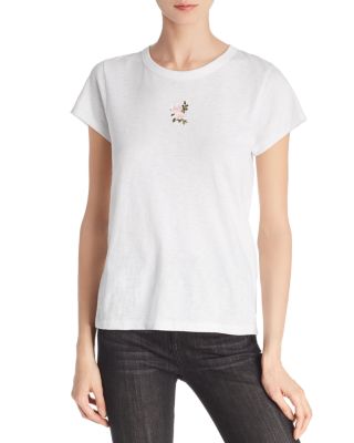 rag and bone floral tee