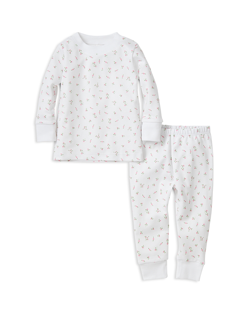 Kissy Kissy Girls' Garden Rose Pajama Top & Pants Set - Baby In Garden Rose