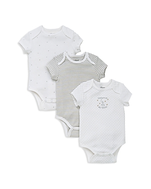 Little Me Boys' Welcome World Bodysuit, 3 Pack - Baby