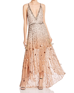 HAUTE HIPPIE CRIMINAL LOVE EMBELLISHED GOWN,2VF160047E