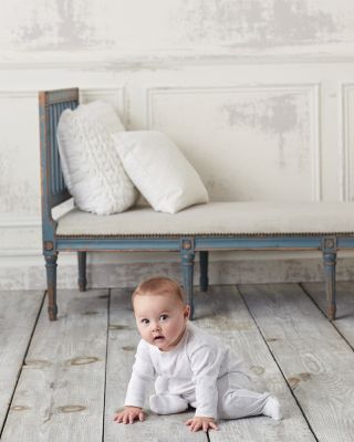 Unisex Giraffe-Print Footie - Baby