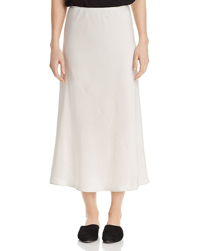 Eileen Fisher Bias Cut Silk Skirt | Bloomingdale's
