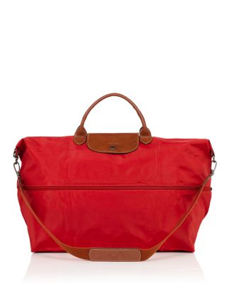 longchamp expandable weekender