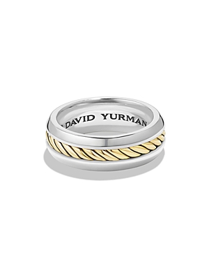 Men's Cable Classics Ring with 18K Gold