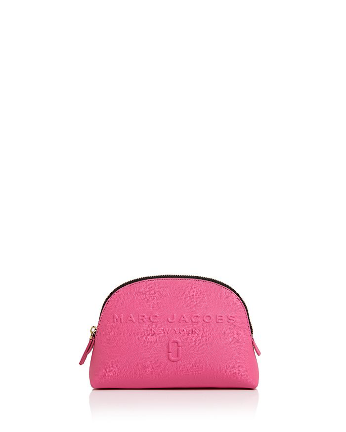 MARC JACOBS MARC JACOBS Dome Leather Cosmetics Bag Bloomingdale s