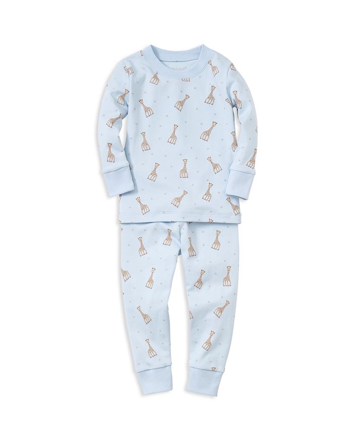 Shop Kissy Kissy Boys' Sophie La Girafe Pajama Set - Baby In Light Blue